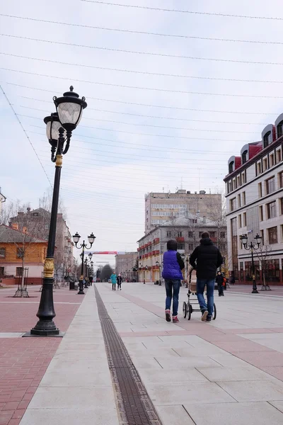 Bryansk Lenin Caddesi — Stok fotoğraf