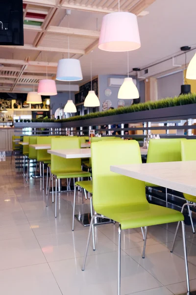 Modern cafe interior — Stock Photo, Image