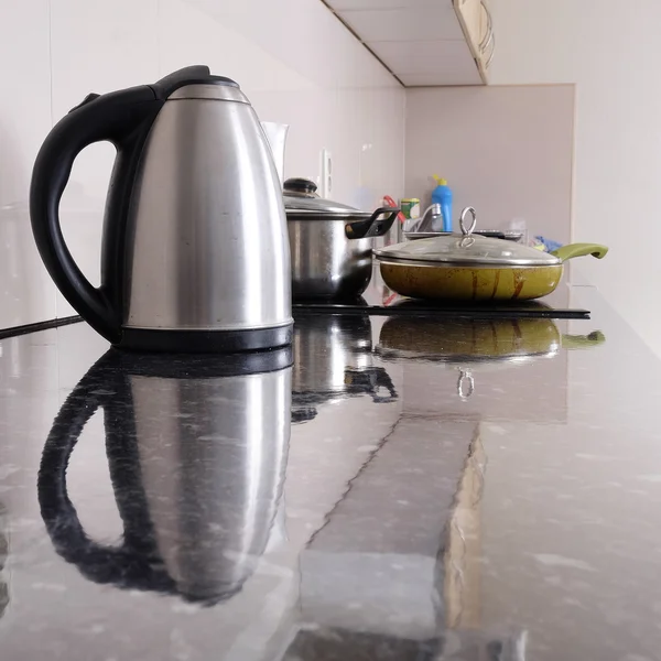 Close-up electric kettle — Stock Photo, Image