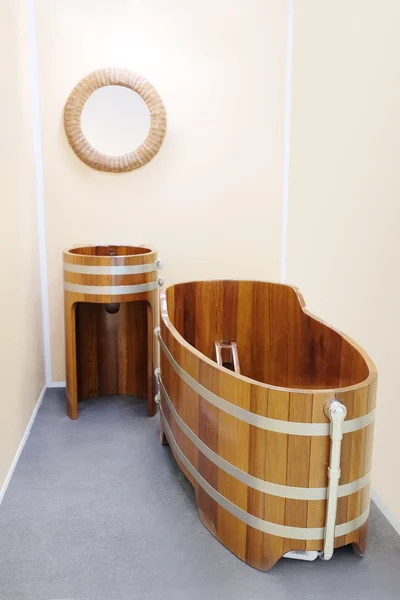 Banheira em forma de barril — Fotografia de Stock