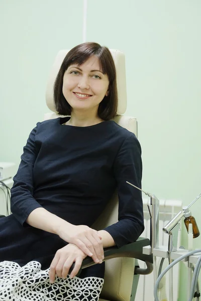 Female patient on examination — Stock Photo, Image