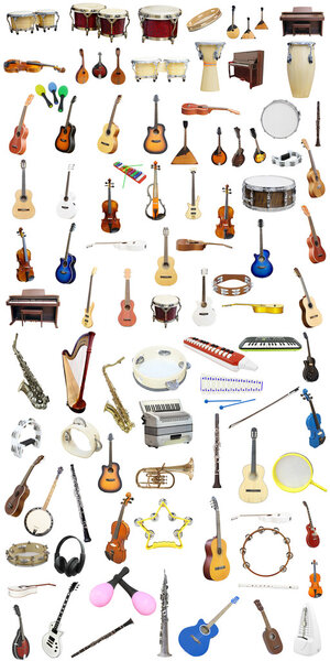 Различные музыкальные инструменты
