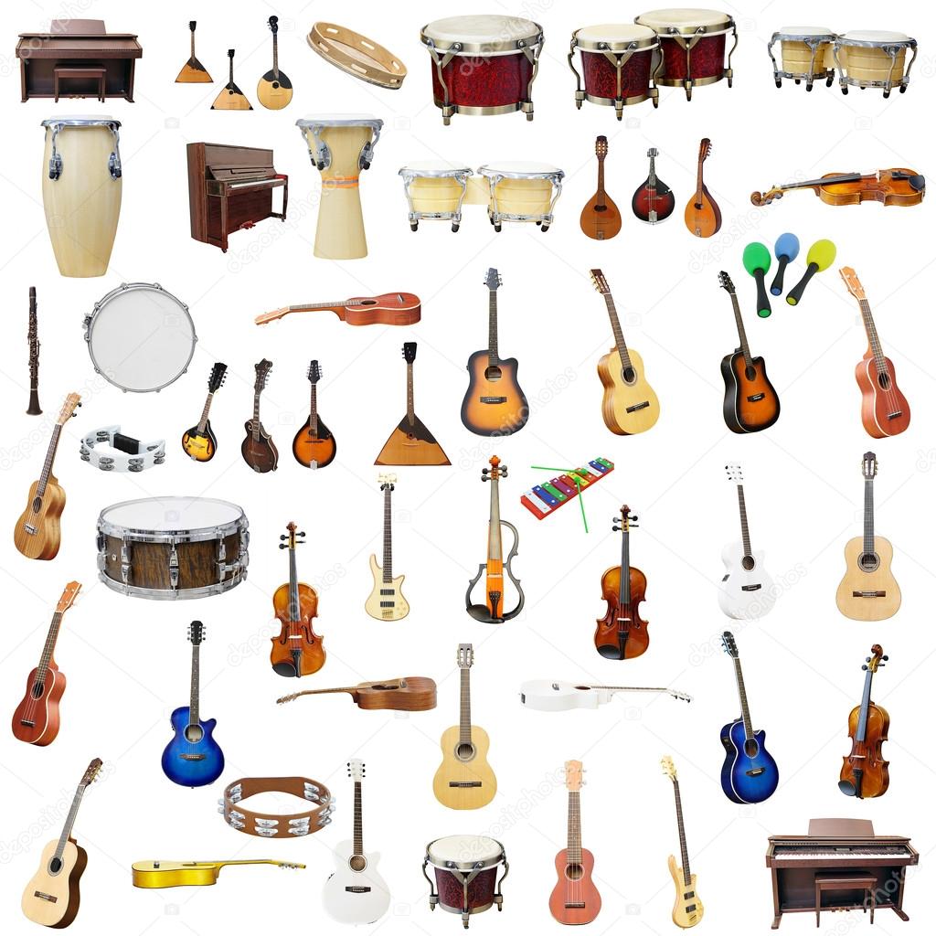 Different Music Instruments Stock Photo Uatp12 70774109