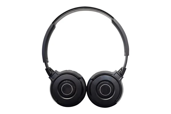 Objeto auriculares negros —  Fotos de Stock