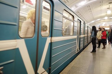 Moskova metro hattında Sokolnicheskaya