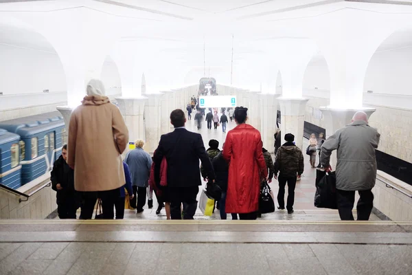 Linha Sokolnicheskaya no metrô de Moscou — Fotografia de Stock