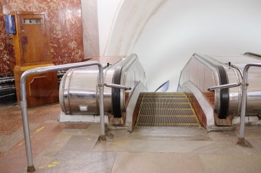 Moskova metro hattında Sokolnicheskaya