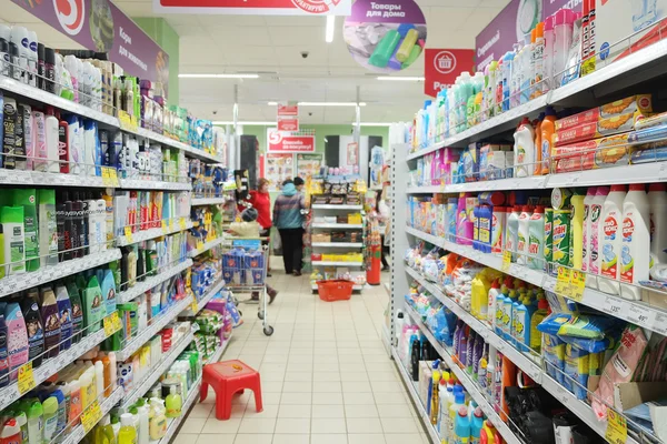 Supermarket Pyaterochka in Moscow — Stock Photo, Image