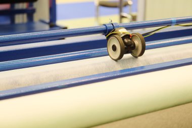 Tekstil sektöründe üretim hattı