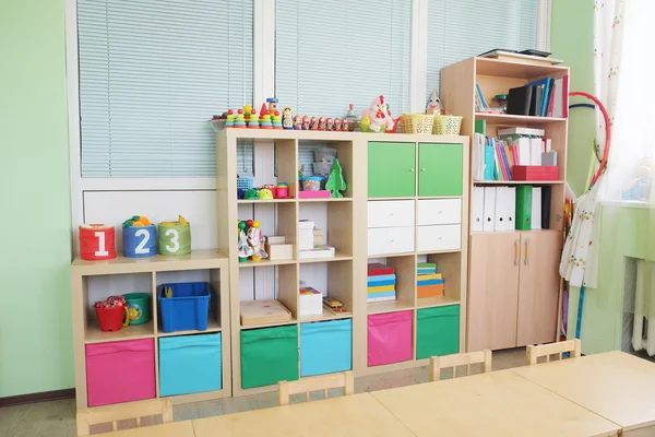 Aula de jardín de infantes Interior — Foto de Stock