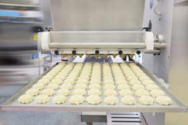 Ekmek üretim hattı