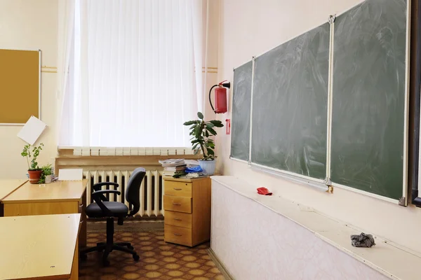 Interieur van een lege klas — Stockfoto