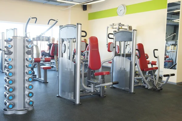 Interior moderno de fitness club — Fotografia de Stock