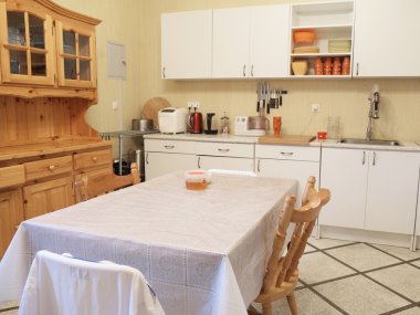 İç modern yemek odası
