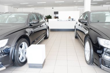 Bir satıcı otomobillerde Moskova istasyonunda onarım