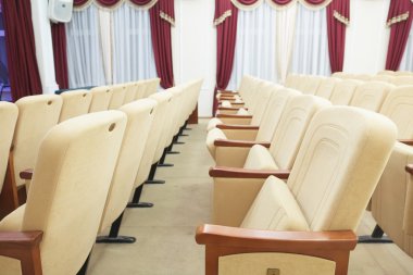 bir konferans salonu iç