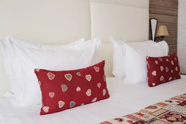 Interior of a hotel bedroom — Stock Photo, Image