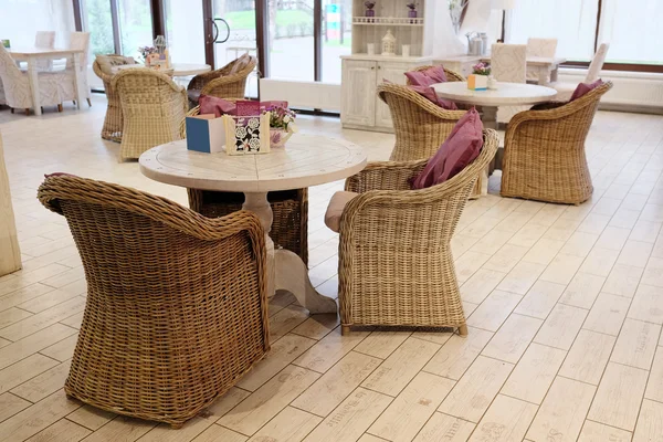 Interior of a restaurant — Stock Photo, Image