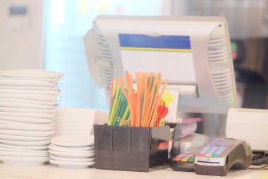 sayaç üzerinde plastik kart okuyucu