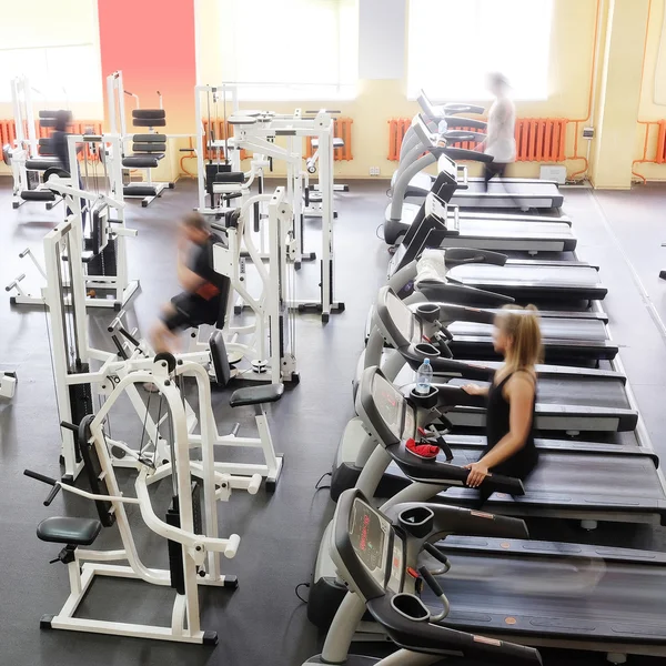 Fitness gym sportclub — Stockfoto