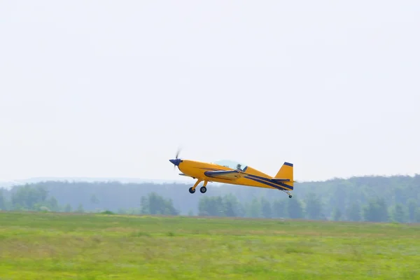 Sport propeller airplane — Stock Photo, Image