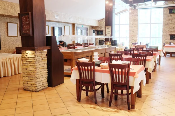 Interior de la cafetería moderna — Foto de Stock