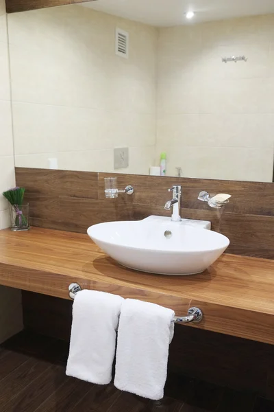 Interior of  hotel bathroom — Stock Photo, Image