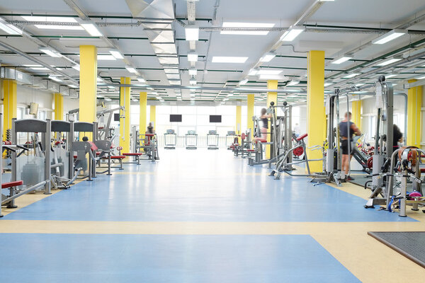 Image of a fitness hall