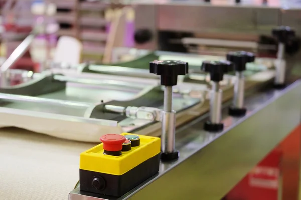 Production line at bakery — Stock Photo, Image