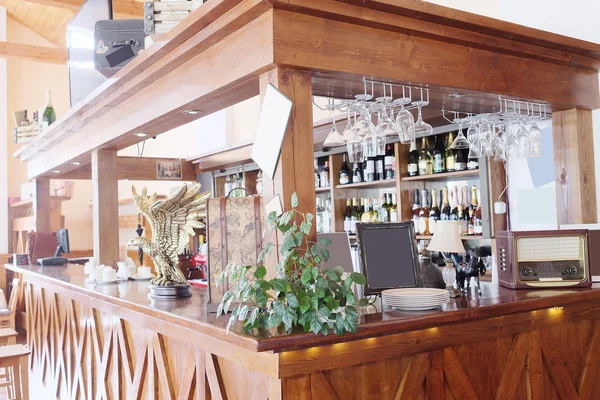 Interior of a modern cafe — Stock Photo, Image