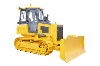 Buldozer t arka plan altında