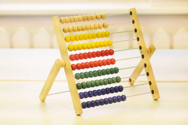 Färgglada abacus för barn — Stockfoto