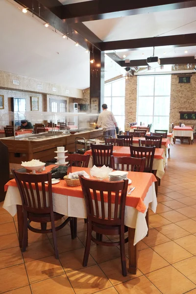 Interior de la cafetería moderna — Foto de Stock