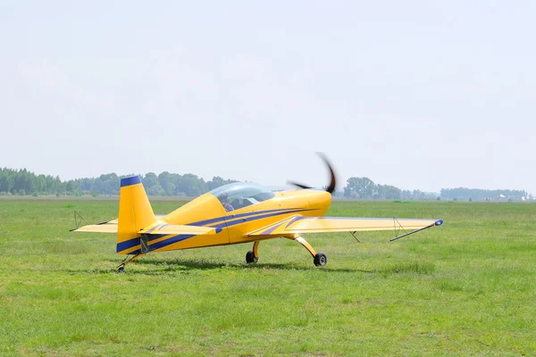 Elica sportiva aeroplano — Foto Stock