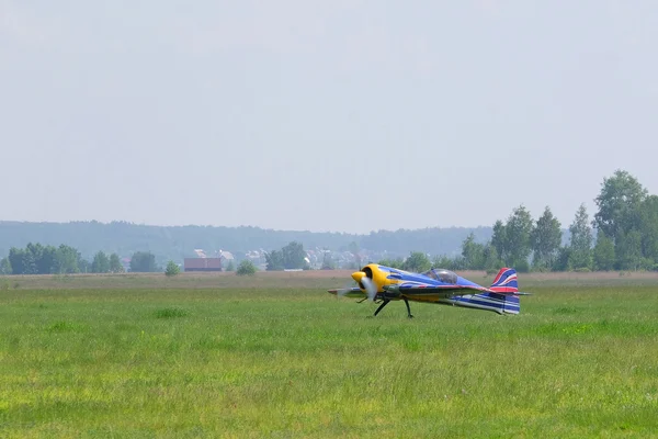 Sport propeller vliegtuig — Stockfoto