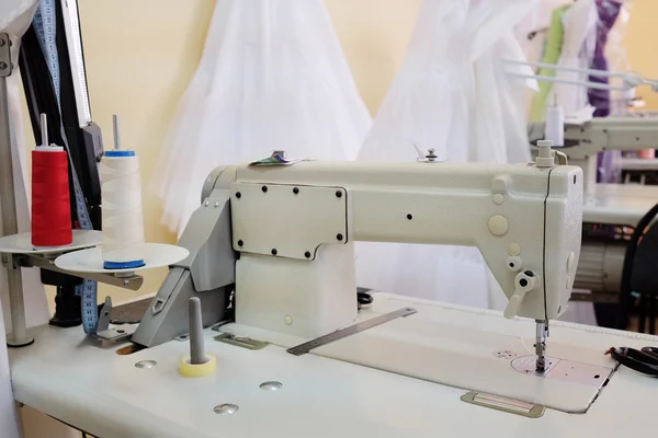 Магазин швейной фабрики — стоковое фото