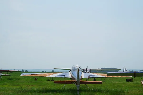 Sport propeller airplane — Stock Photo, Image