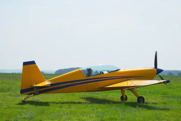 Propeller sportflygplan — Stockfoto