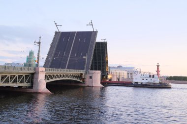 St. Petersburg 'daki Saray Köprüsü
