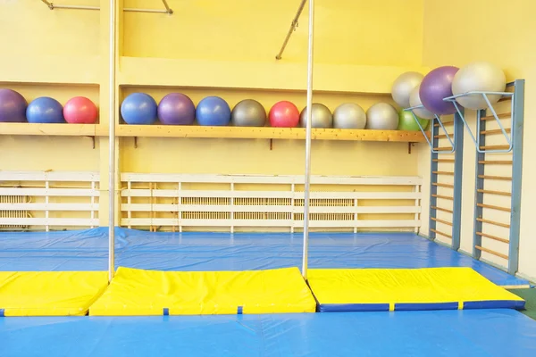 Interior de un pabellón deportivo — Foto de Stock