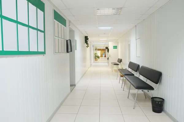 Interior of a corridor in emergency — Stock Photo, Image