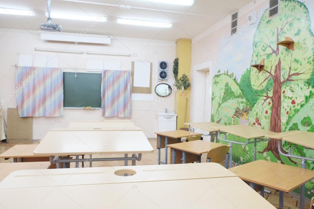 Interior of a class room