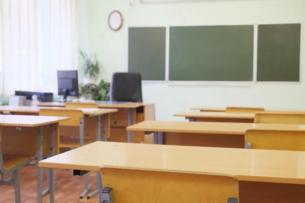 Interior de una sala de clase — Foto de Stock