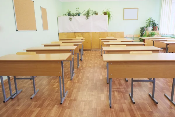 Interior de una sala de clase — Foto de Stock