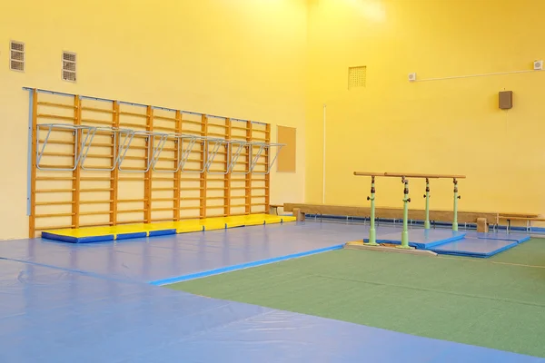 Interior de uma sala de jogos desportivos — Fotografia de Stock