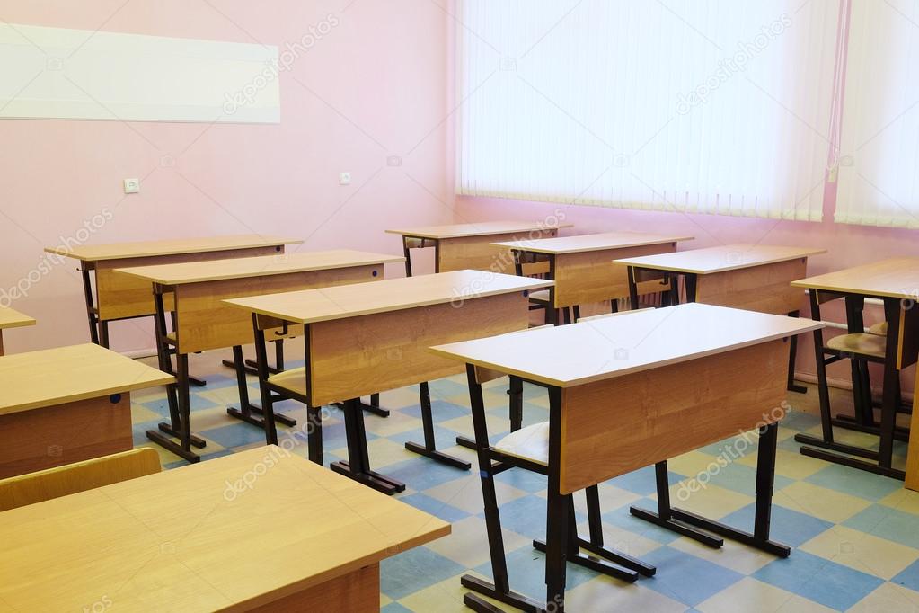 Interior of a classroom