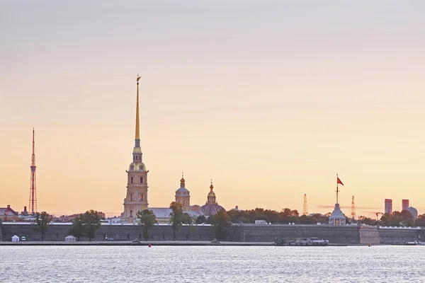 Peter and Paul Fortress in St.Petersburg, — Stock Photo, Image