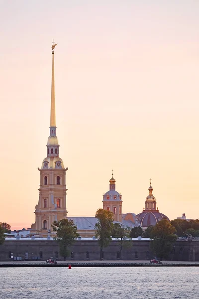 在圣彼得堡的彼得和保罗要塞, — 图库照片