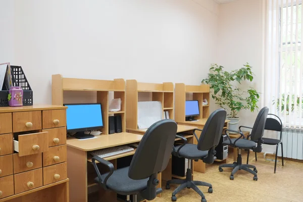 Interior of a classroom — Stock Photo, Image