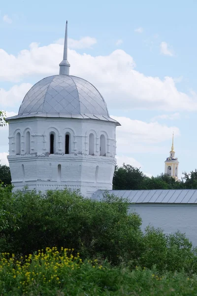 Maisema Suzdal Kremlin kanssa — kuvapankkivalokuva